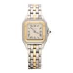 Vintage Cartier 22-millimetre Panthere Watch in Steel and Gold