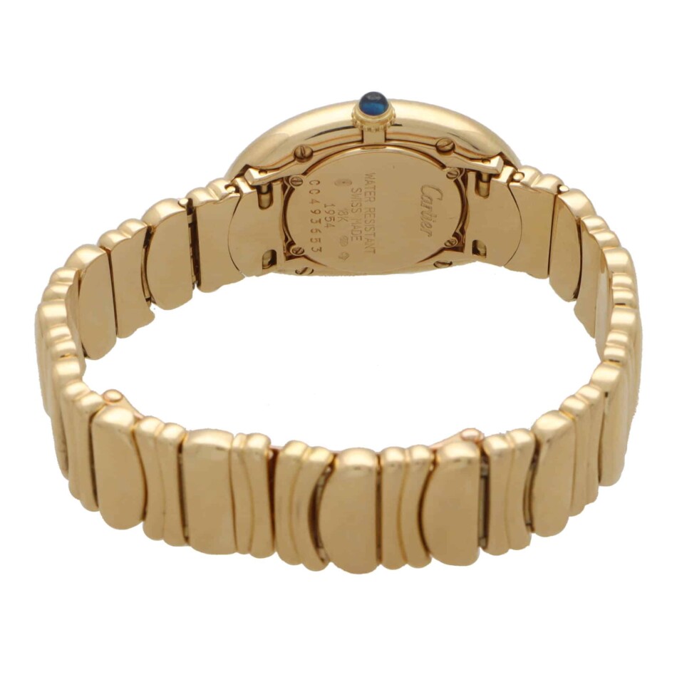 Vintage Cartier Baignoire Yellow Gold Watch
