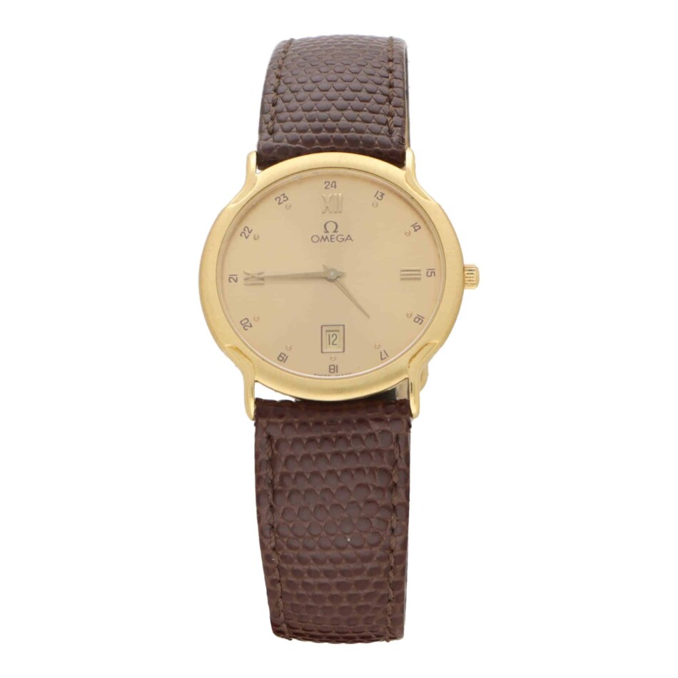 Vintage 1986 Omega Gold Watch