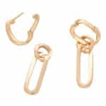 Vintage Boodles 'The Knot' Convertible Hoop Earrings