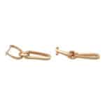 Vintage Boodles 'The Knot' Convertible Hoop Earrings