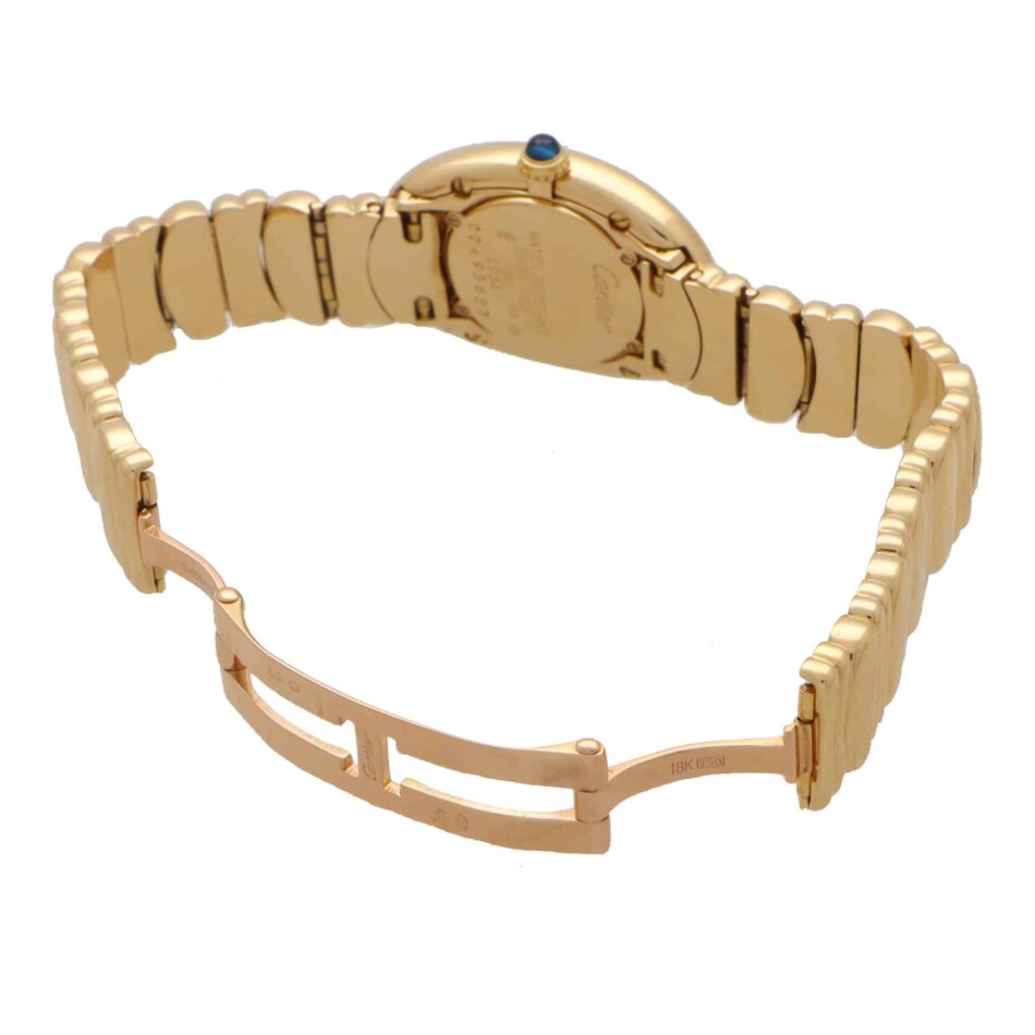 Vintage Cartier Baignoire Yellow Gold Watch