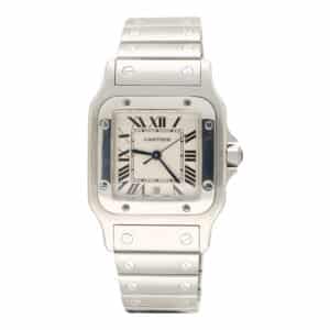 Vintage Cartier 29mm Santos Galbee in Stainless Steel