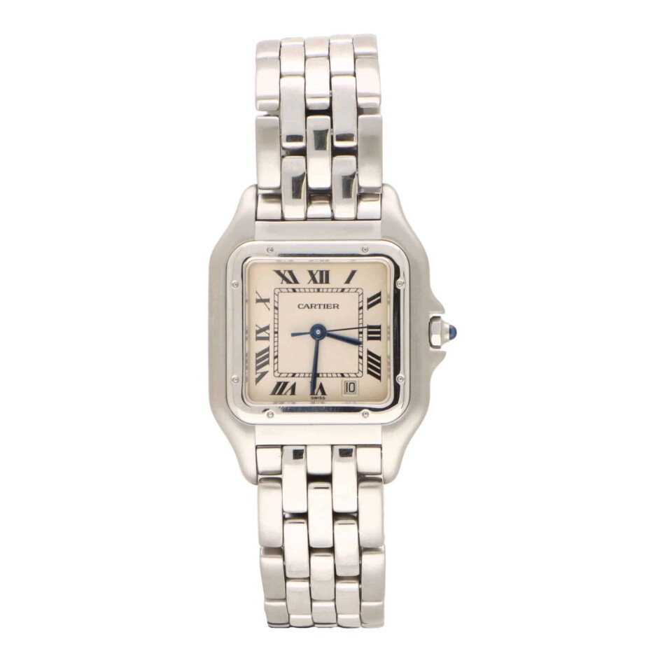 Vintage Cartier Panthere Stainless Steel 27mm Watch