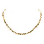 Vintage Cartier 'Iphigenie' Link Necklace in Yellow Gold