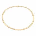 Vintage Cartier 'Iphigenie' Link Necklace in Yellow Gold