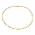 Vintage Cartier 'Iphigenie' Link Necklace in Yellow Gold