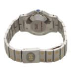 Vintage Cartier Octagonal Santos 30mm Watch in Steel and Gold