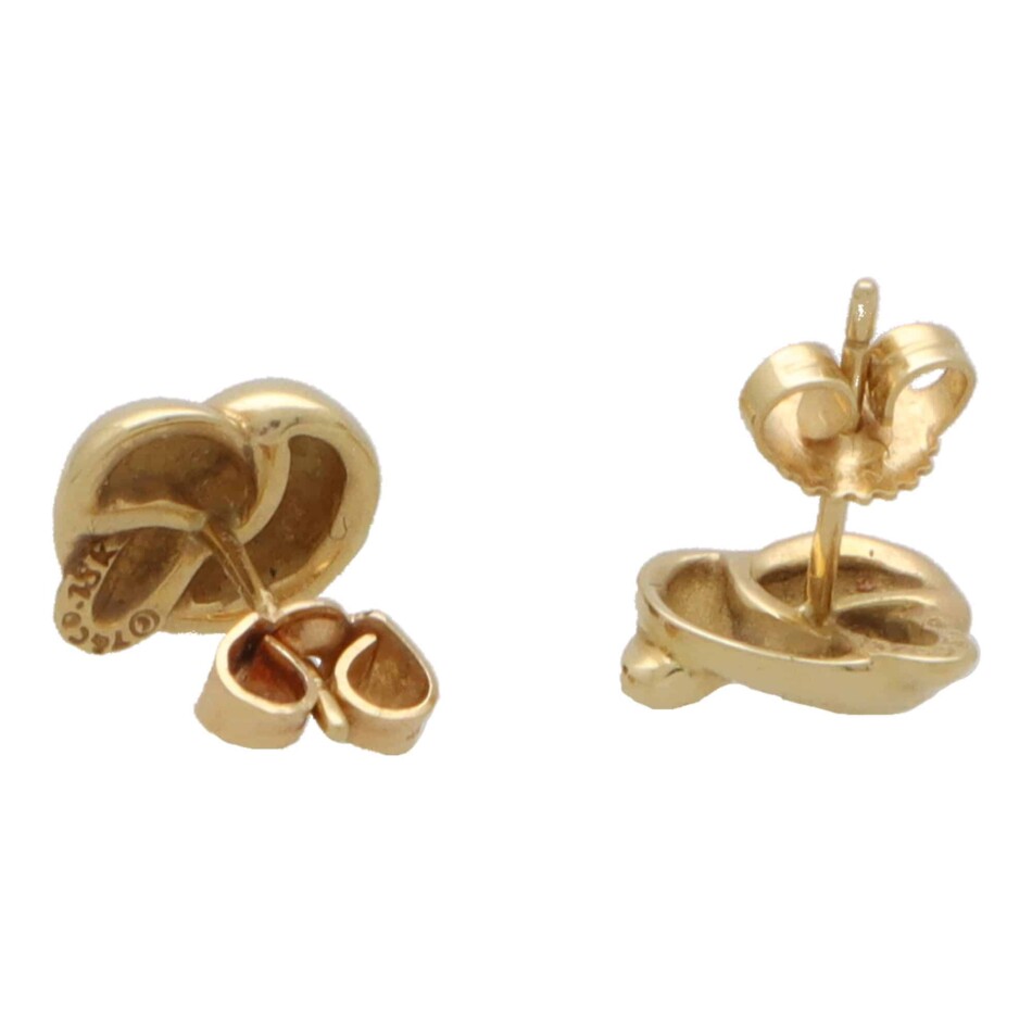 Vintage Tiffany & Co. Pretzel Knot Earrings