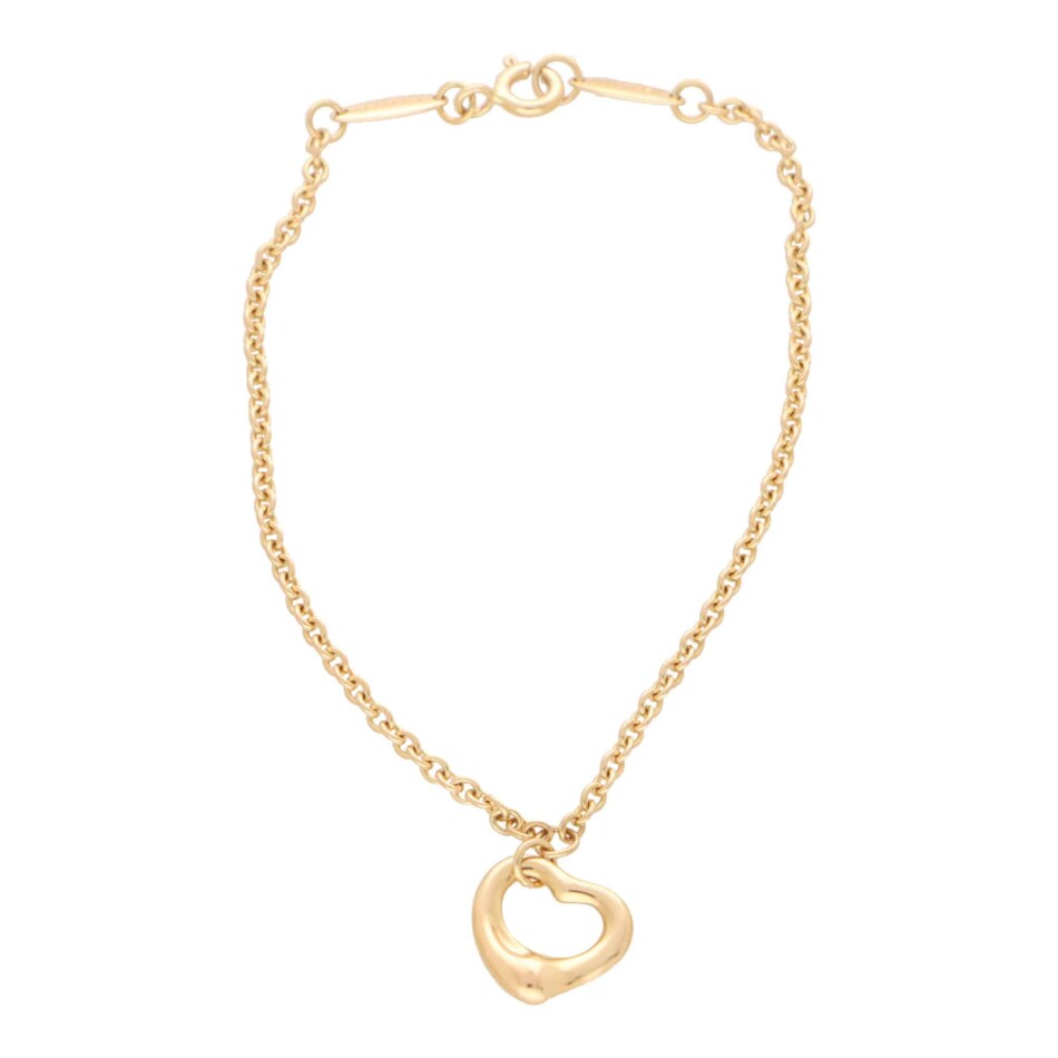 Vintage Elsa Peretti for Tiffany & Co. Open Heart Bracelet