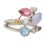 Vintage Cartier Meli Melo Semi Precious Dress Ring