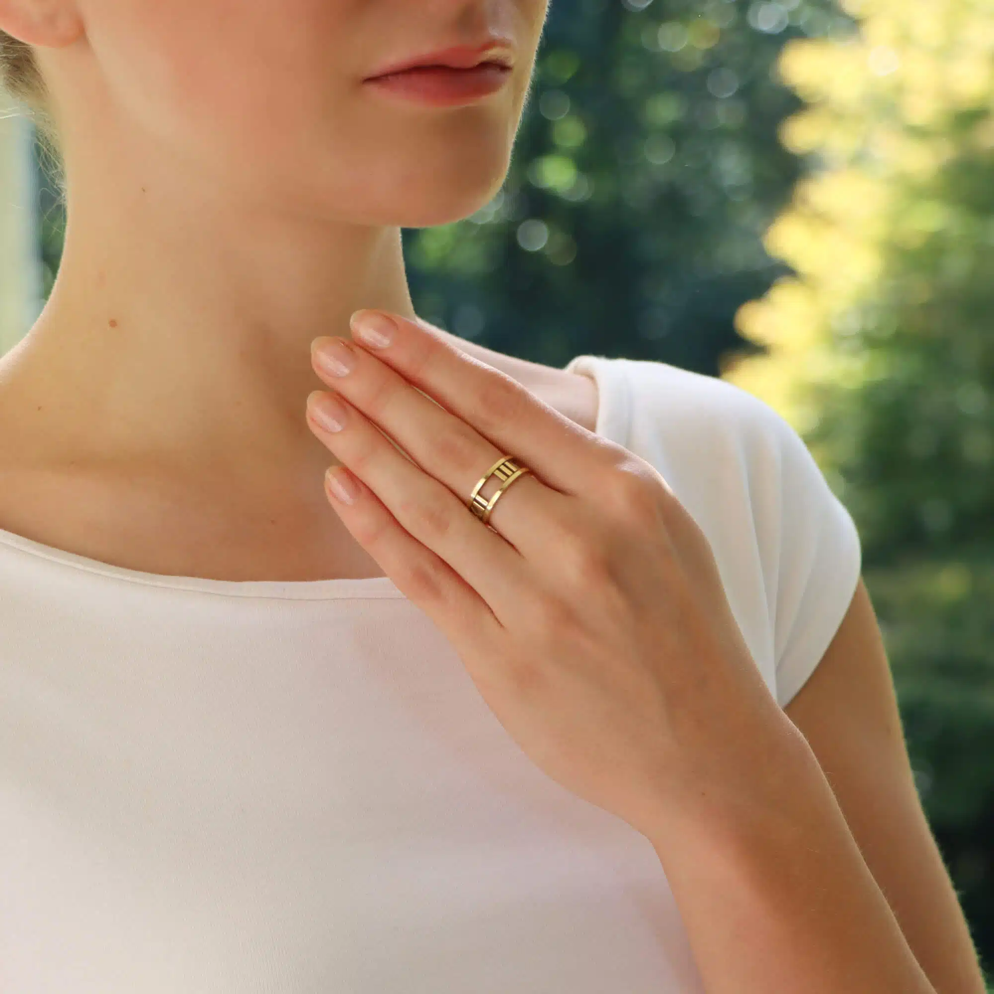 Vintage Tiffany & Co. Atlas Ring