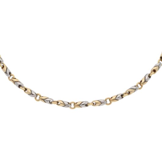 Vintage Bulgari Fancy Link Chain Necklace