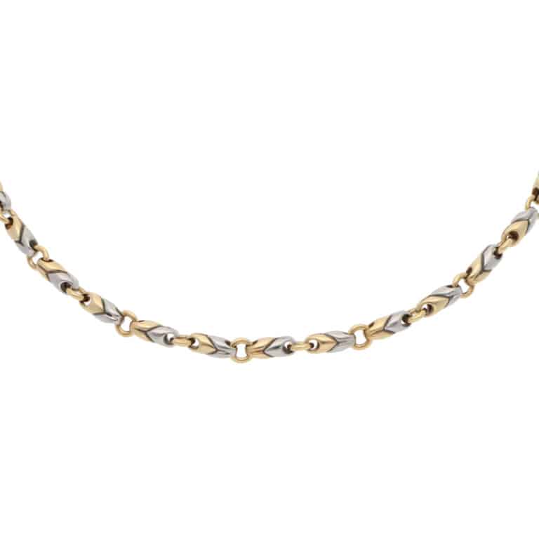 Vintage Bulgari Fancy Link Chain Necklace