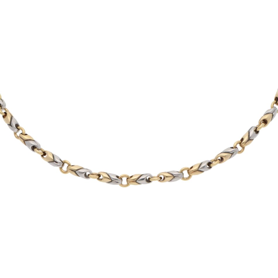 Vintage Bulgari Fancy Link Chain Necklace