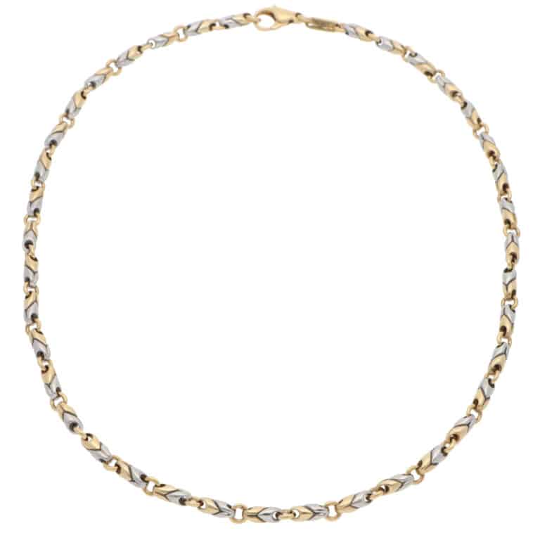 Vintage Bulgari Fancy Link Chain Necklace