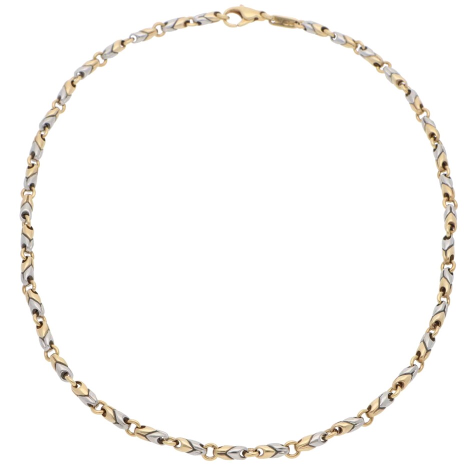 Vintage Bulgari Fancy Link Chain Necklace