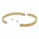 Vintage Cartier Six Diamond Love Bangle in Yellow Gold
