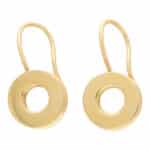 Vintage Rugiada Circle Drop Earrings