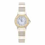 Vintage Cartier Santos Octagon Watch with Automatic Movement
