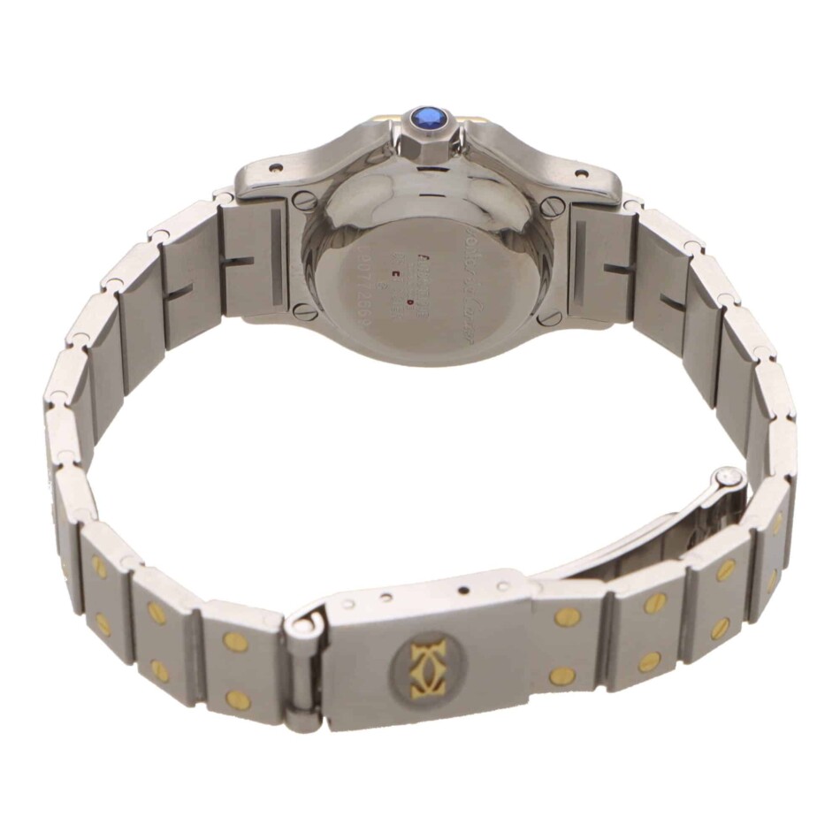 Vintage Cartier Santos Octagon Watch with Automatic Movement