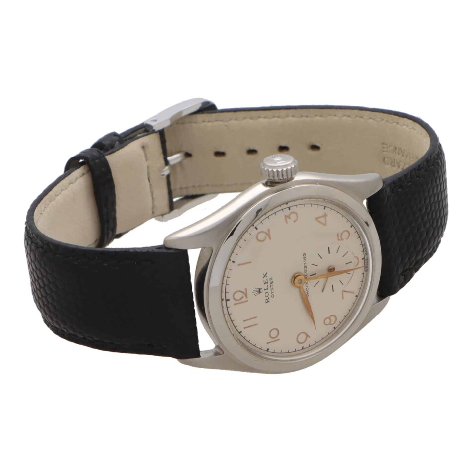Vintage 1957 Maunal Rolex Oyster Shock Resisting Watch