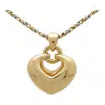 Vintage Bvlgari 'Doppio Cuore' Heart Pendant