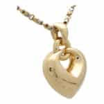 Vintage Bvlgari 'Doppio Cuore' Heart Pendant