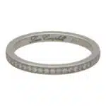 Vintage Lucie Campbell Diamond Full Eternity Ring