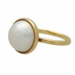 Vintage Paloma Picasso for Tiffany & Co. Mabe Pearl Ring