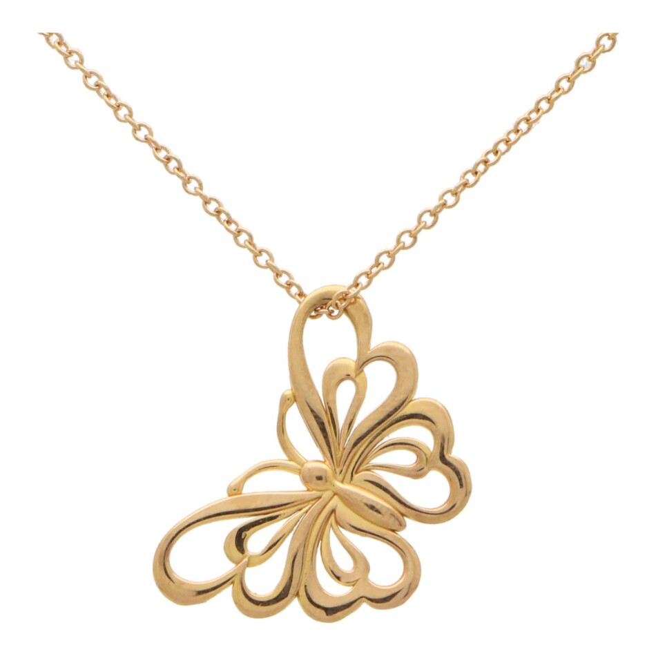 Vintage Tiffany & Co. Butterfly Necklace