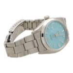 Vintage 1984 Rolex Oyster Date Custom Blue Watch