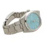 Vintage 1984 Rolex Oyster Date Custom Blue Watch