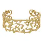 Vintage Paloma Picasso for Tiffany & Co. Olive Leaf Cuff Bangle