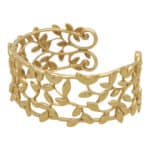 Vintage Paloma Picasso for Tiffany & Co. Olive Leaf Cuff Bangle