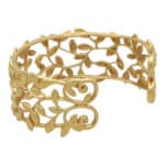 Vintage Paloma Picasso for Tiffany & Co. Olive Leaf Cuff Bangle