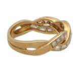 Vintage Tiffany & Co. Woven Diamond Half Eternity Ring