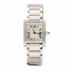 Vintage Cartier Tank Francaise Watch in Steel
