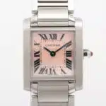 Vintage Cartier Tank Francaise Mother of Pearl Watch