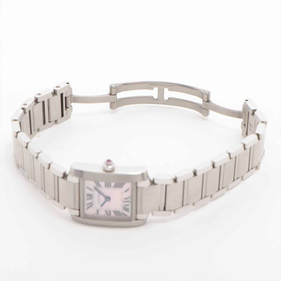 Vintage Cartier Tank Francaise Mother of Pearl Watch