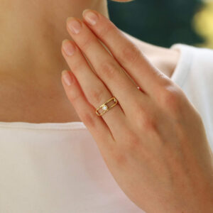 Vintage Elsa Peretti for Tiffany & Co. Diamonds by the Yard Ring