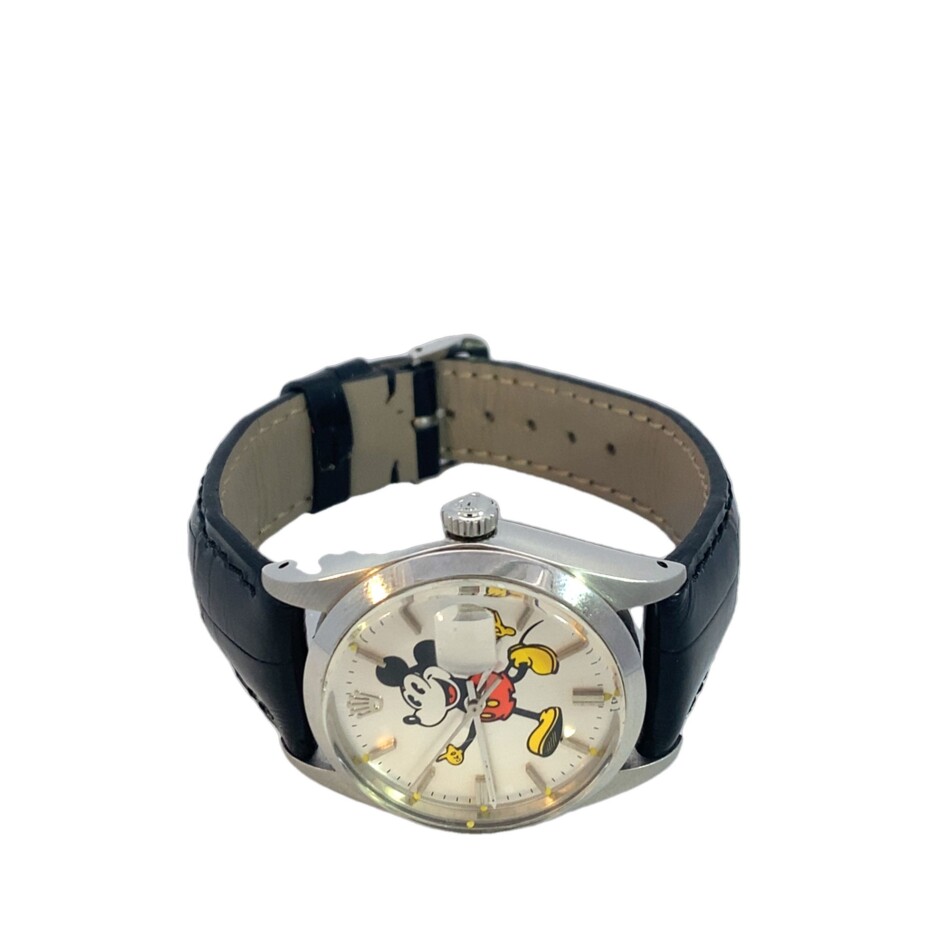Vintage 1966 Manual Rolex Oyster Date Mickey Mouse Watch