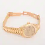 Vintage 1988 Yellow Gold and Diamond Rolex Datejust Watch