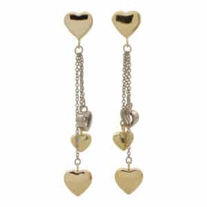 Vintage Tiffany & Co. Heart Drop Earrings