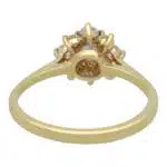 Vintage Tiffany & Co. Blue Sapphire and Diamond Cluster Ring