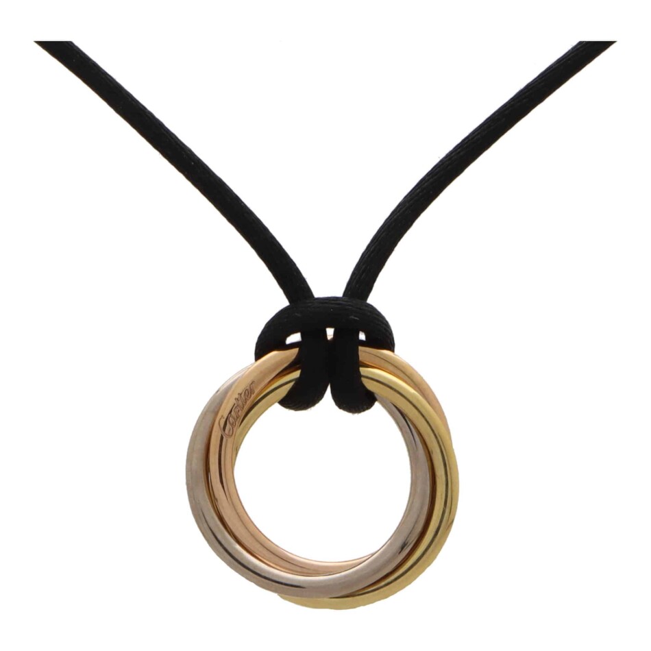 Vintage Cartier Trinity Cord Necklace