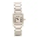 Vintage Cartier Tank Francaise Watch in Steel
