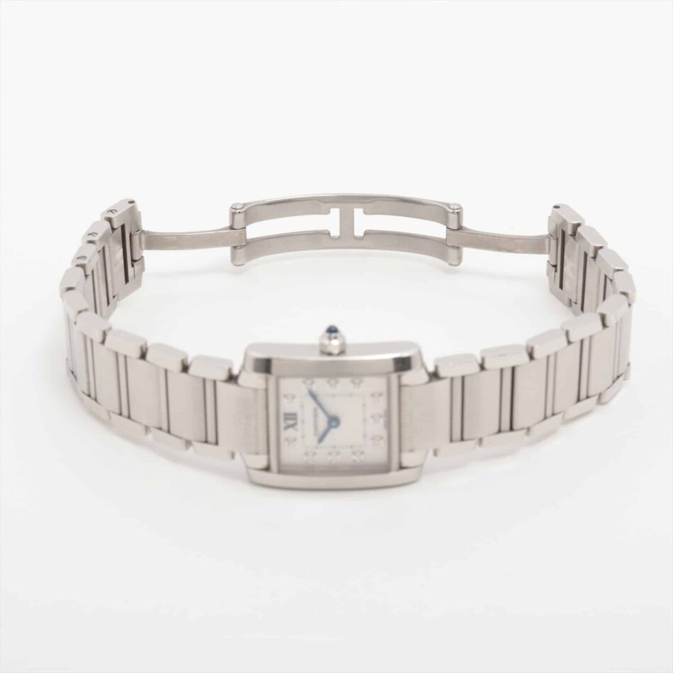 Vintage Cartier Diamond Tank Francaise Watch