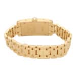 Vintage Cartier Tank Americaine Diamond Watch in Yellow Gold