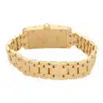 Vintage Cartier Tank Americaine Diamond Watch in Yellow Gold